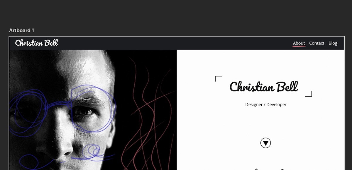 New Website Wireframe